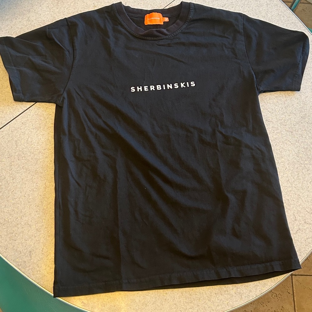 Black “Sherbinskis” T-Shirt *never worn”